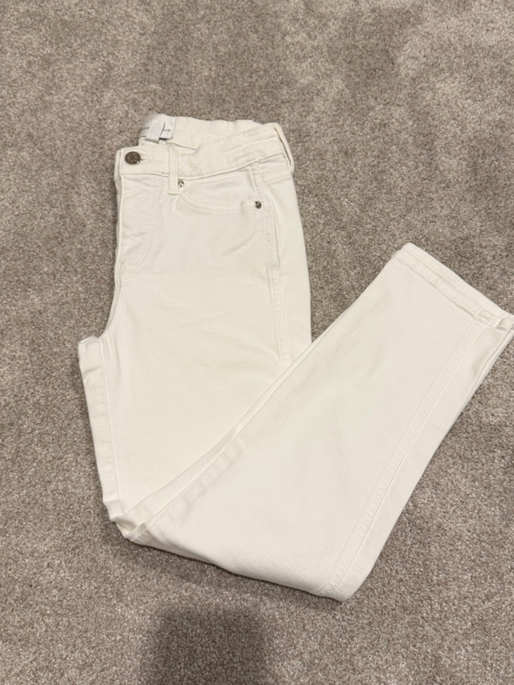White House Black Market High Rise Straight Jean